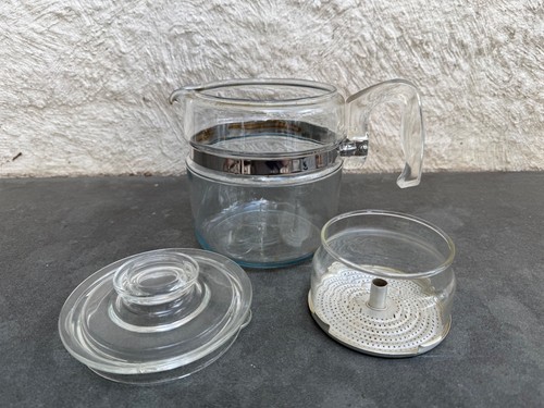 Vintage pyrex glass percolator - vintage,